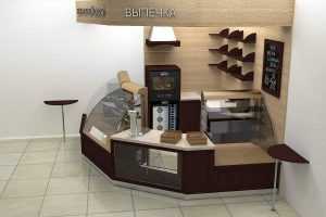 Дизайн булочной для компании «Мико»