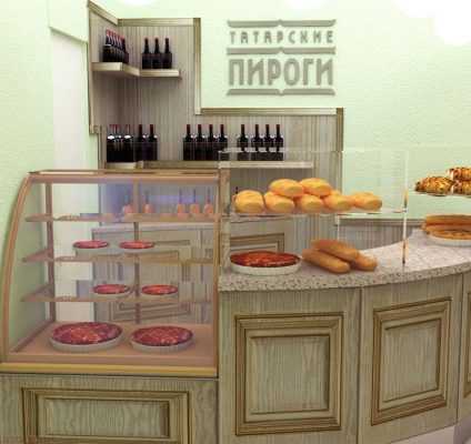 дизайн пекарни кулинарии Татарские пироги