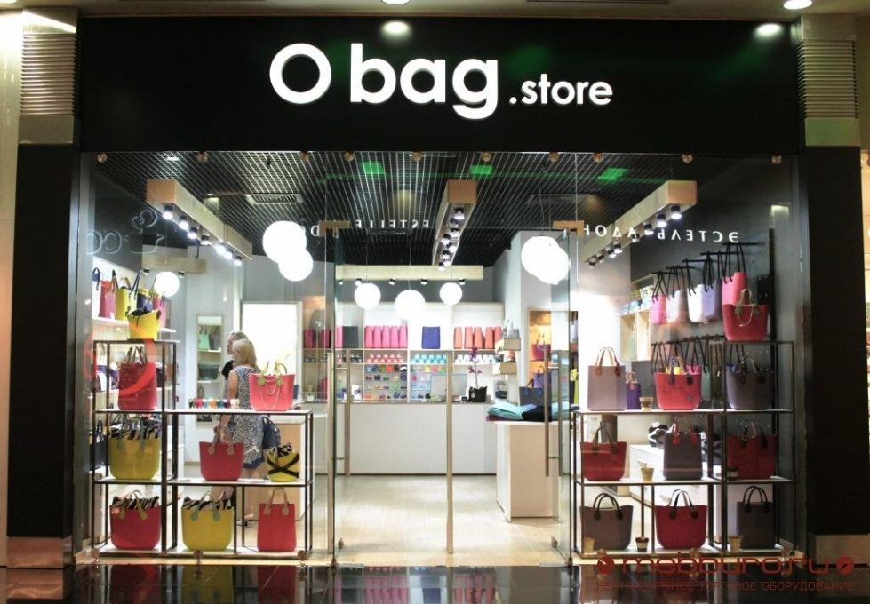 Торговая мебель для сумок O’Bag общий вид