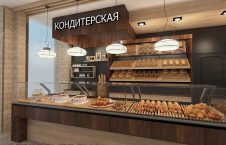 Мебель для пекарни кондитерской ракурс 4
