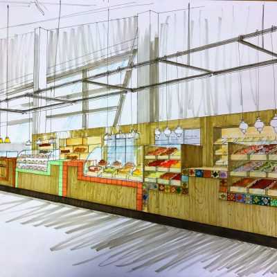 Проект продуктового рынка