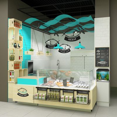 Дизайн интерьера магазина