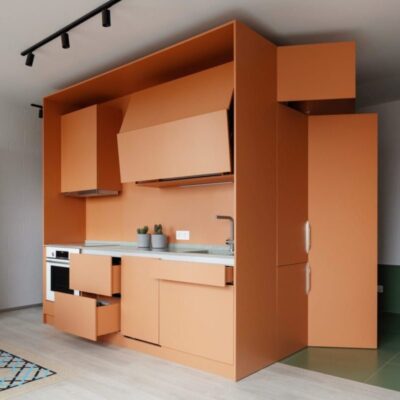 Модульная кухня в апартаменты